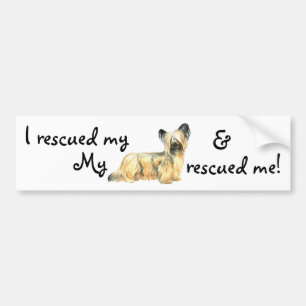 Rescue Skye Terrier Bumper Sticker