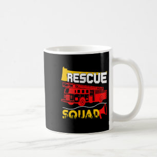 Rescue Squad Lifesaver Fireman Gift Proud Firefigh Coffee Mug