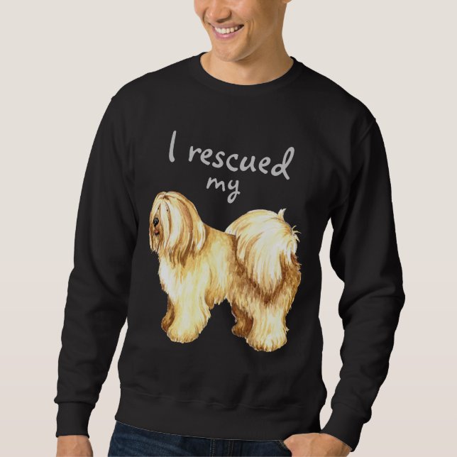 Rescue Tibetan Terrier Sweatshirt (Front)