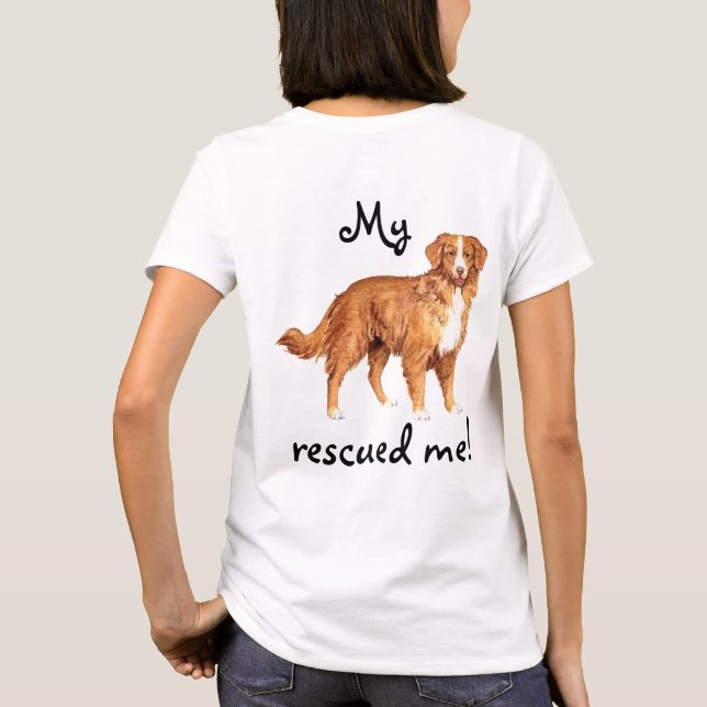 Rescue Toller T-Shirt (Back)