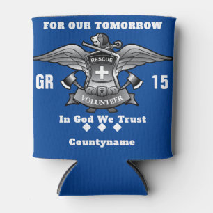 Rescue Volunteer  Can Cooler