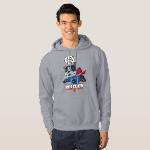 Rescued is my favourite breed Men Hoodie