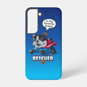 Rescued is my favourite breed   samsung galaxy case