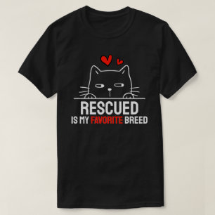 Rescued Is My Favourite Breed T-Shirt