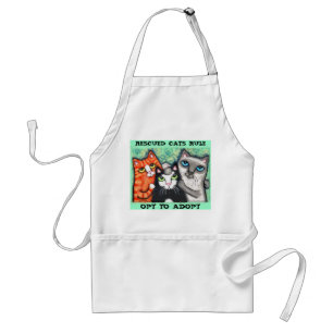 Rescued / Shelter Cat's Standard Apron