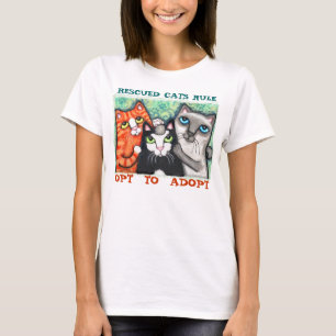 Rescued / Shelter Cat's T-Shirt