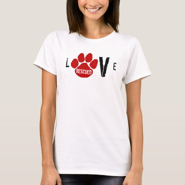 Rescued - Women's Tank Top - White (Front)