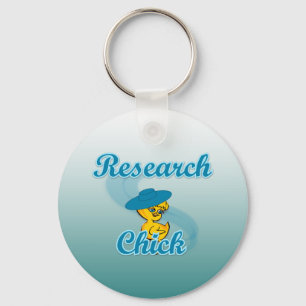 Research Chick #3 Key Ring