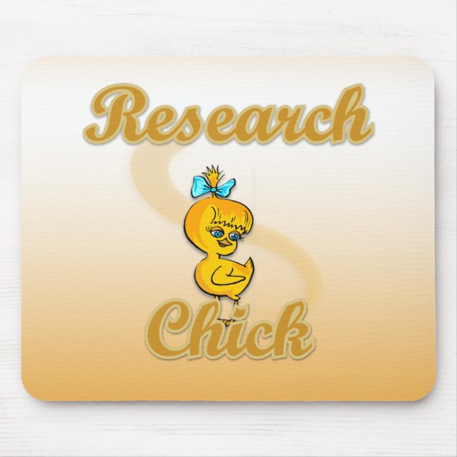 Research Chick Mouse Pad (Front)