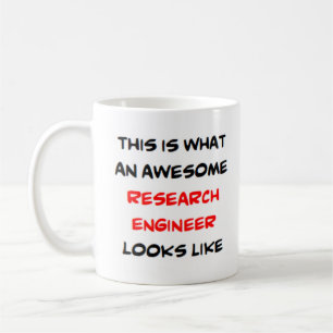 research engineer, awesome Mug