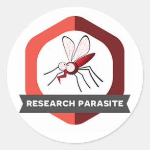 Research Parasite Sticker Badge