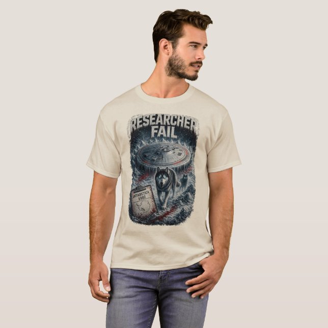 Researcher Fail Men's T-Shirt (Front Full)