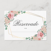 RESERVADO Mesa - Pink Spanish Quinceañera Quince