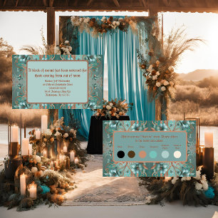 Reservation Information and Colour Code Enclosure Card