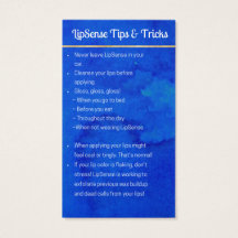 Reserved for RaniaLipSense Application & Tips Card