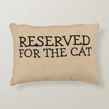 Reserved For The Cat