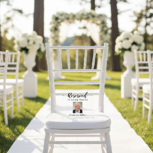 Reserved Memorial Sign In love memoru wedding deco