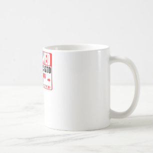 reserved pontiac gto parking only all others will coffee mug