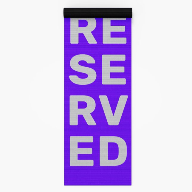 RESERVED - Purple Yoga Mat (Creator Uploaded)