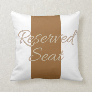 Reserved Seat Fully Customisable Pillow