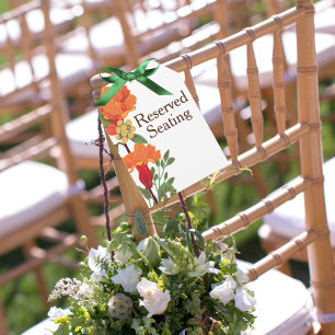 Reserved Seating Wedding Large Tag
