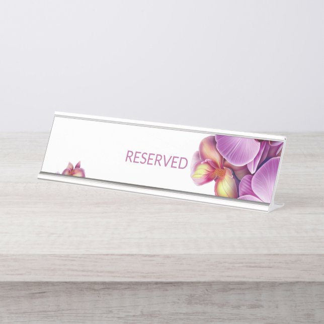 Reserved Tabletop Sign (Front)