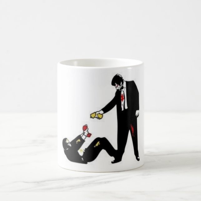 Reservoir Dogs cartoon combat Mug (Center)