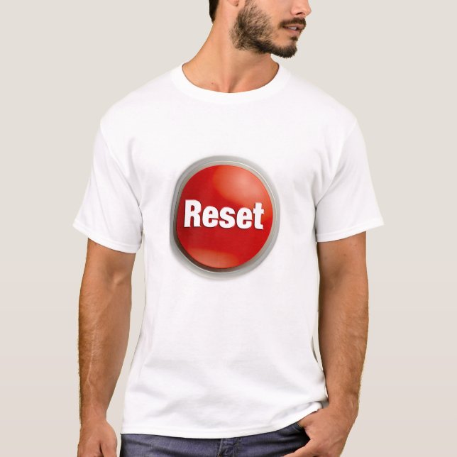 Reset Button T-Shirt (Front)