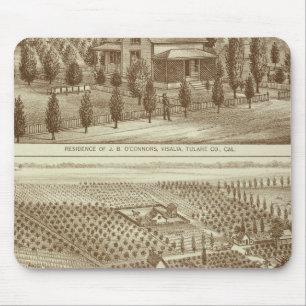 Residence, nursery, stable, Visalia, Cal Mouse Pad