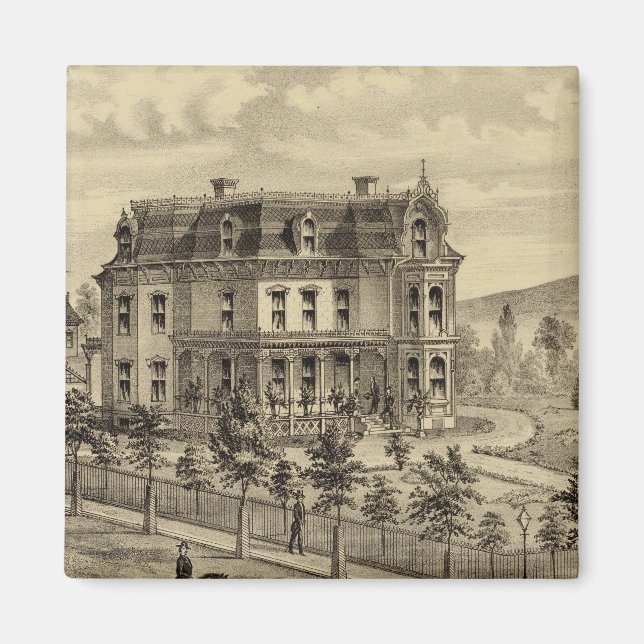 Residence of AM Brown Magnet (Front)