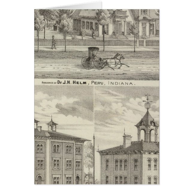 Residence of Dr JH Helm, Peru (Front)
