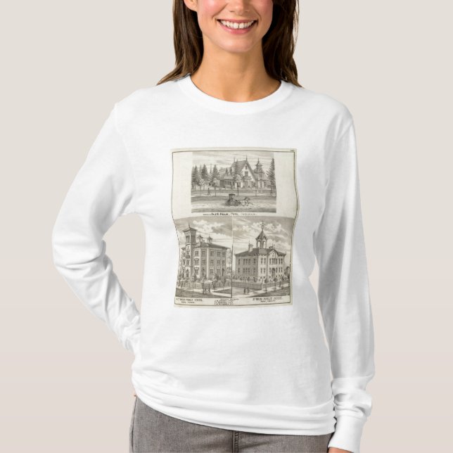 Residence of Dr JH Helm, Peru T-Shirt (Front)
