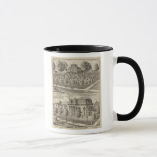 Residence of EH Shirk Mug