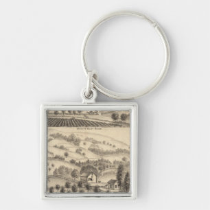 Residence of Joseph Alexander, Mendocino Key Ring