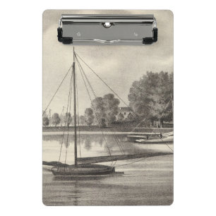 Residence of Joseph Francis, Tom's River, NJ Mini Clipboard