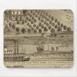 Residence of Taylor H Berry Mouse Pad