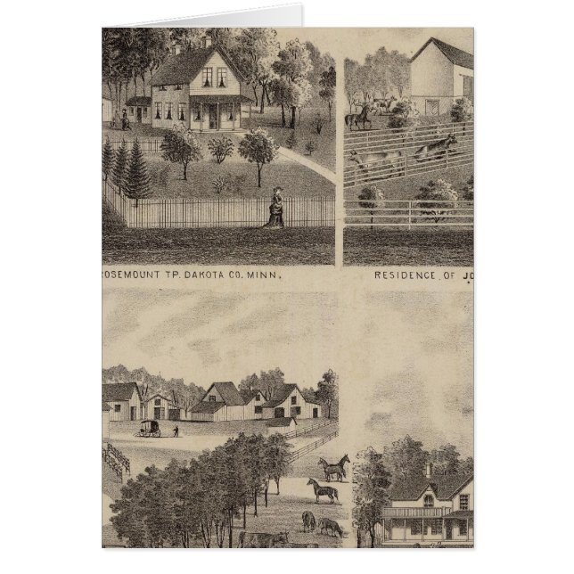 Residences and Barns, Minnesota (Front)