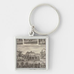 Residences, businesses, and Town of Eyota Key Ring