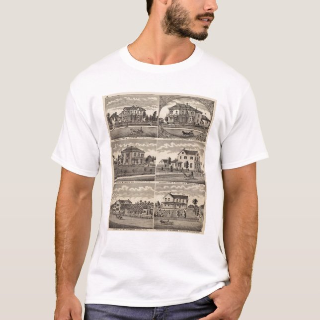 Residences in Minnesota T-Shirt (Front)