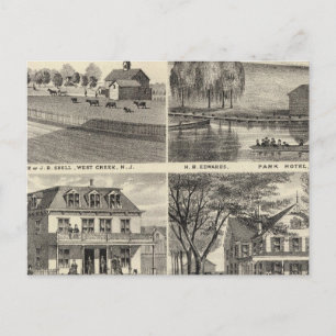Residences in West Creek, Oceanport, NJ Postcard