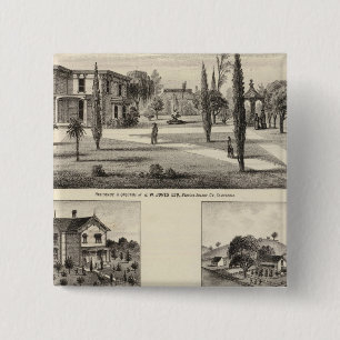 Residences, Monastery 15 Cm Square Badge