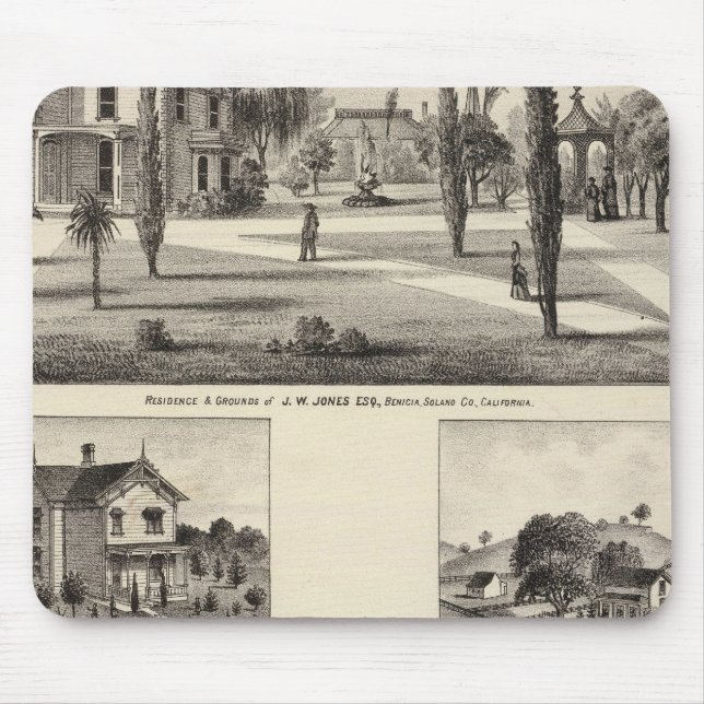 Residences, Monastery Mouse Pad (Front)
