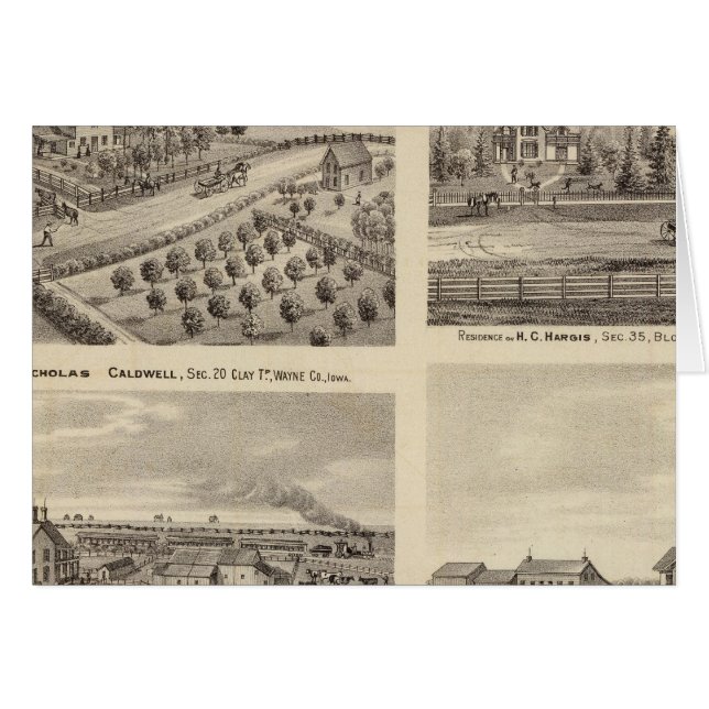 Residences of Caldwell, Fox, Hargis and Hurd (Front Horizontal)