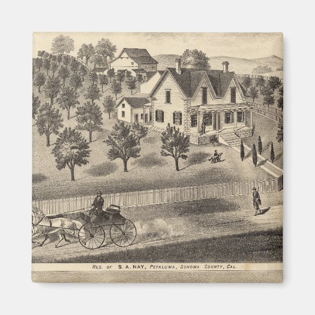 Residences of SA Nay and DM Winans Magnet (Front)