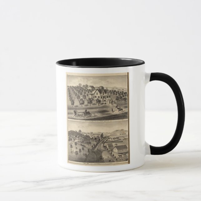 Residences of SA Nay and DM Winans Mug (Right)