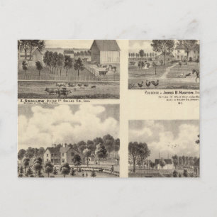 Residences of Swallow Postcard