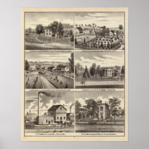 Residences, Waukesha & Kenosha counties Poster