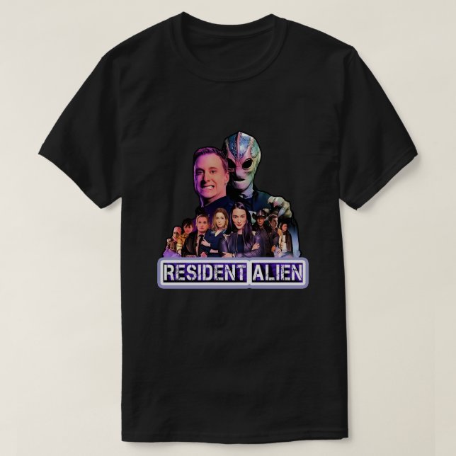 Resident Alien T-Shirt (Design Front)