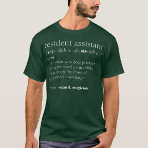 Resident Assistant Definition , Funny Back to Scho T-Shirt