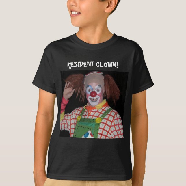 RESIDENT CLOWN  T-Shirt (Front)